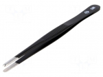 Tweezers | Tweezers len: 145mm | Blades: straight,elongated