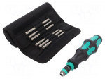 Kit: screwdriver bits | Pcs: 13 | Phillips,Pozidriv&reg;,Torx&reg;