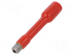 Extension cord | insulated | 1/2" | 125mm | 1kV