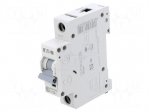 Circuit breaker | 230/400VAC | Inom: 6A | Poles: 1 | DIN | Charact: C | 6kA