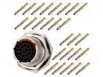 Connector: circular | Series: RT360 | socket,plug | female | crimped