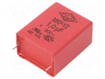 Capacitor: polypropylene | 1uF | 27.5mm | &plusmn;10% | 31.5x20x39.5mm