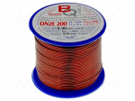 Coil wire | double coated enamelled | 0.9mm | 0,25kg | -65&divide;200&deg;C