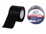Tape: electrical insulating | W: 50mm | L: 20m | Thk: 0.12mm | black