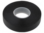 Tape: self-amalgamating | black | 19mm | L: 9.1m | Thk: 0.5mm | -40&divide;100&deg;C