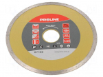 Cutting diamond wheel | &Oslash;: 125mm | &Oslash;hole: 22.23mm | Disc thick: 2.2mm