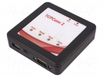 Interface converter | Ethernet,RS232,USB | 95x95x25mm | 5VDC