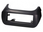 Radio mounting frame | Citro&euml;n,Fiat,Peugeot | 1 DIN | dark grey