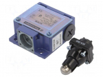 Limit switch | metal roller &Oslash;12mm | NO + NC | 10A | max.250VAC | M20