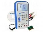LCR meter | LCD | 4,5 digit (20000) | 200pF&divide;20mF | 0.3% | Illumin: yes