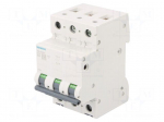 Circuit breaker | 230/400VAC | Inom: 25A | Poles: 3 | Charact: B | 10kA