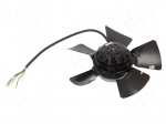 Fan: AC | axial | 230/400VAC | &Oslash;250x85mm | 1685m3/h | 72dBA | ball | IP44