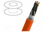Wire: servo drive | MOTIONLINE&reg; PREMIUM | 4G16mm2 | orange | stranded
