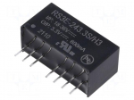 Converter: DC/DC | 3W | Uin: 18&divide;36VDC | Uout: 3.3VDC | Iout: 600mA | SIP8