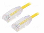 Patch cord | TX6-28&trade;,U/UTP | Cat: 6 | RJ45 plug,both sides | stranded
