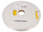 Heat shrink sleeve | glueless | 2: 1 | 4.8mm | L: 30m | yellow