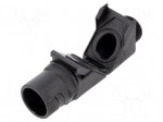 90&deg; angled connector | Thread: inch,outside | polyamide | IP54
