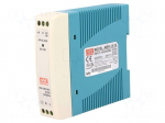 Power supply: switching | for DIN rail | 10W | 24VDC | 0.42A | OUT: 1