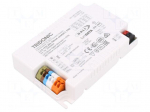 Power supply: switching | LED | 17W | 15&divide;50VDC | 250&divide;700mA | 198&divide;264VAC