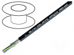 Wire | &Ouml;LFLEX&reg; HEAT 180 C MS | 4G4mm2 | Cu | stranded | silicone | black