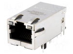 Connector: RJ45 | socket | PIN: 8 | Cat: 5e | shielded,PoE+,with LED
