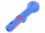 Stripping tool | &Oslash;cable: 6&divide;13mm | Wire: round | Tool length: 140mm