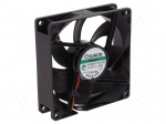 Fan: DC | axial | 24VDC | 92x92x25mm | 87.04m3/h | 34dBA | Vapo | 3000rpm