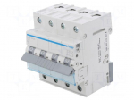 Circuit breaker | 230/400VAC | Inom: 40A | Poles: 4 | Charact: C | 6kA