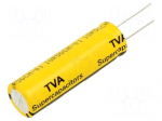 Supercapacitor | THT | 100F | 3VDC | -10&divide;30% | &Oslash;18.5x60.5mm | 11m&Omega; | 225uA