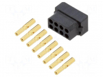 Connector: wire-wire/PCB | plug | female | PIN: 8 | Datamate L-Tek | 3A