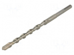 Drill bit | for concrete,impact | &Oslash;: 12mm | L: 210mm | SDS-Plus&reg;