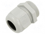 Cable gland | M32 | 1.5 | IP68 | polyamide | grey