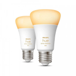 Philips Hue baltie toņi 6W A60 E27 gudrā spuldze 2P EUR 929002489802 8719514328242