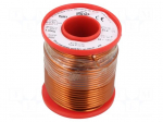 Coil wire | single coated enamelled | 2.5mm | 1kg | -65&divide;200&deg;C
