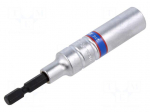 Socket | socket spanner | 13mm | E6,3mm | 1/4" | long | Socket: 6-angles