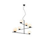 Trio-Lighting Pure  6-pc E14 matt black piekaramā lampa