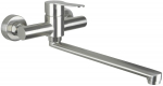 Wall-mounted kitchen faucet