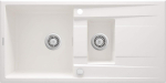 1.5-bowl granite sink with drainer
