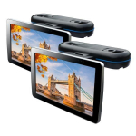 Auto- ja mootorrattatooted, elektroonika, navigatsioon, CB raadio // Autoraadio ja helis&uuml;steem, autosisesed monitorid // 4606 Monitor 9' DUO