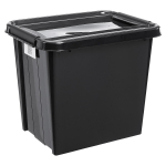 Tooted koju ja aeda // N&otilde;udepesuvahendid // Pojemnik z pokrywą PlastTeam ProBox Recycle QR 53L czarny