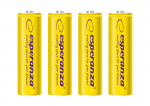 Patareid, akud, toiteplokid ja adapterid // AA, AAA ja muud suurused patareid, laadijad &ndash; saadaval tellimiseks // EZA104Y Esperanza akumulatorki ni-mh aa 2000mah 4szt. ż&oacute;łte