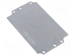 Mounting plate | steel