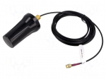 Antenna | black | SMA | 50W | 600&divide;2700MHz | 50&Omega; | 3m | 7dBi | -40&divide;85&deg;C | RG174