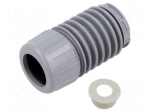 Adapter to be screwed | silver | IP66,IP69K | -30&divide;60&deg;C