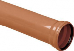 PVC pipe 110x3,2 SN4; 1m Wavin