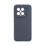 Back panel cover Evelatus Xiaomi 14 Premium Soft Touch Silicone Case Midnight Blue
