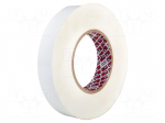 Tape: heat transfer | W: 12mm | L: 16.5m | Thk: 0.25mm | 1W/mK | white