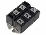Bridge rectifier: three-phase | Urmax: 1.6kV | If: 125A | Ifsm: 1.2kA
