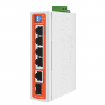 WI-PS206GF-I V2 ~ Industriāls DIN-Rail PoE switch komutators 4FE(PoE)+1GE(Uplink)+1GE (SFP) 55W