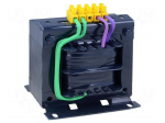 Transformer: mains | 800VA | 400VAC | 24V | Leads: terminal block | IP00